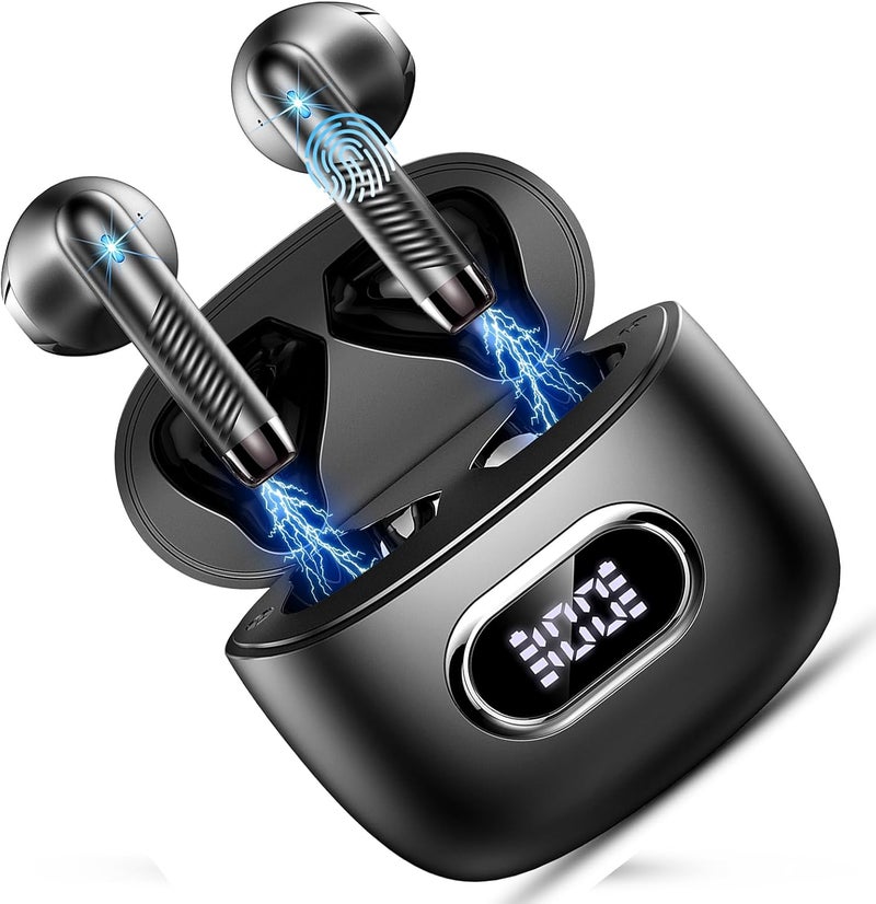 Conyat Language Translator Earbuds 42H Translatior Headphones Business, Learning Black - Image 1